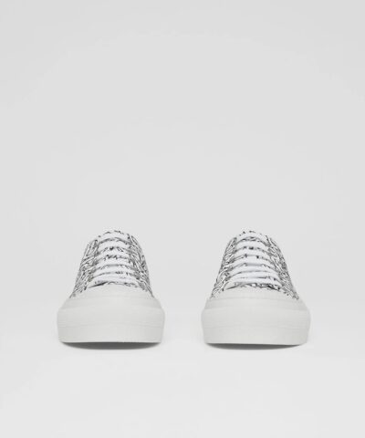 Burberry Mens Monogram Print Cotton Sneakers 20241194 4