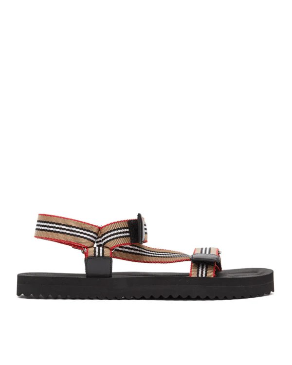 Burberry Men's Patterson Icon Stripe Sport Sandals-20252704