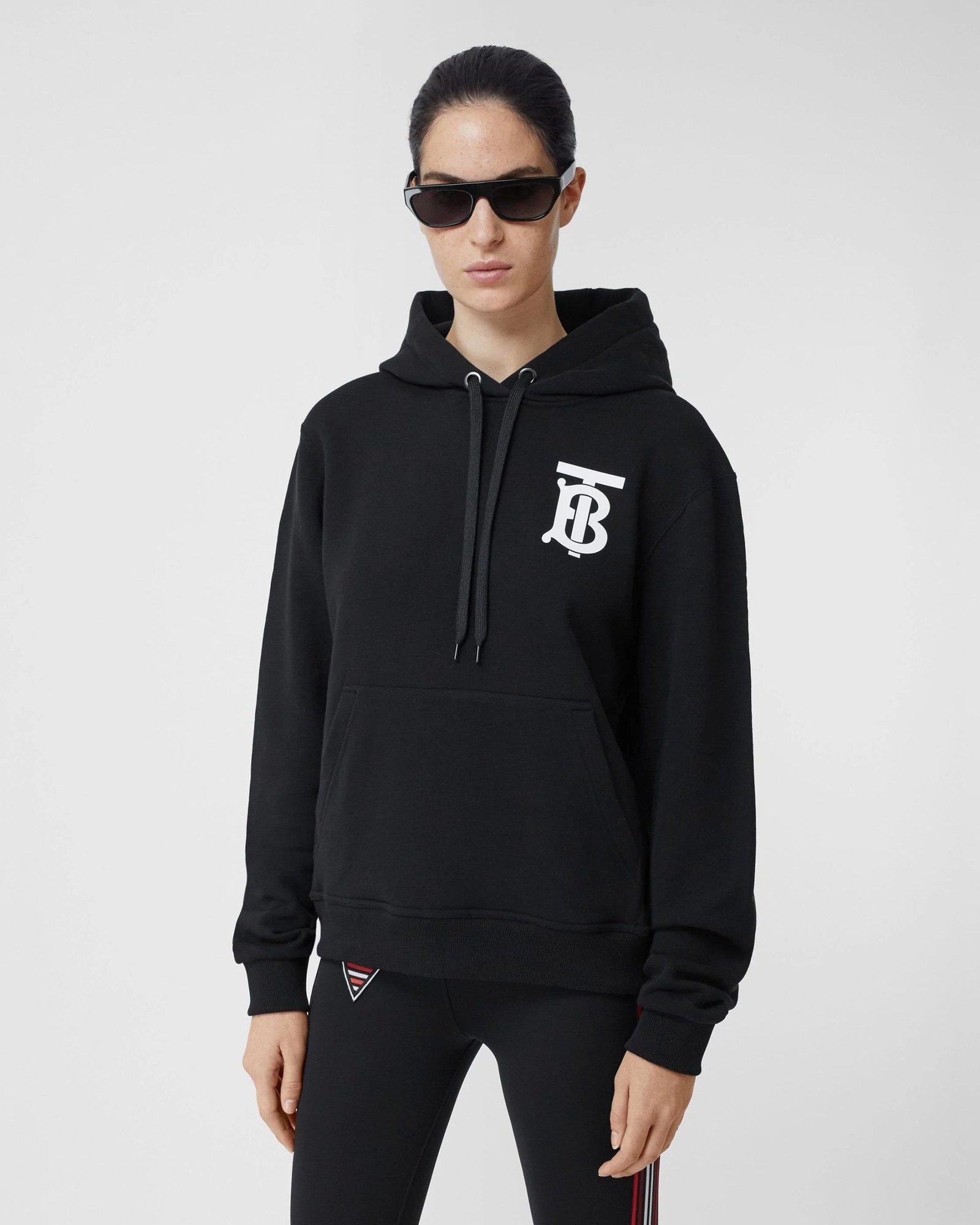 Burberry Monogram Motif Cotton Hoodie-20248251