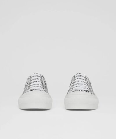 Burberry Monogram Print Cotton Sneakers 20241207 3