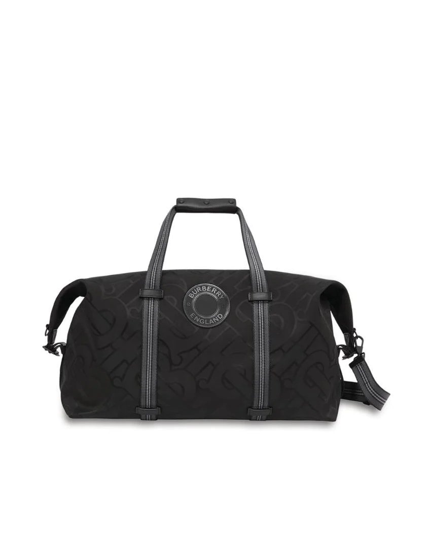Burberry Monogram Recycled Polyester Jacquard Holdall-20241448