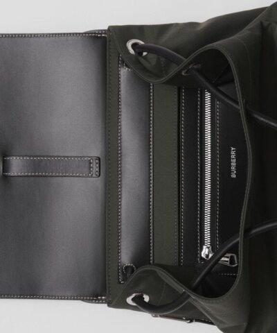 Burberry Nylon and Leather Pocket Backpack 20241440 3