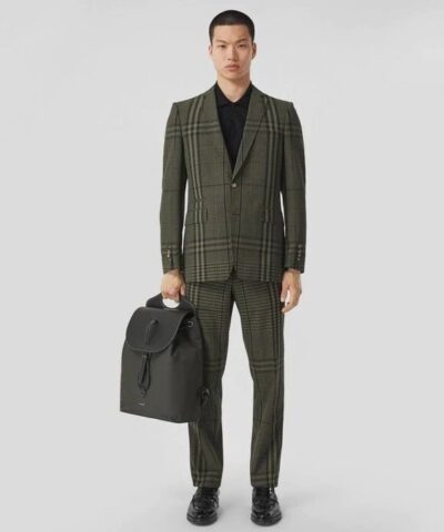 Burberry Nylon and Leather Pocket Backpack 20241440 4