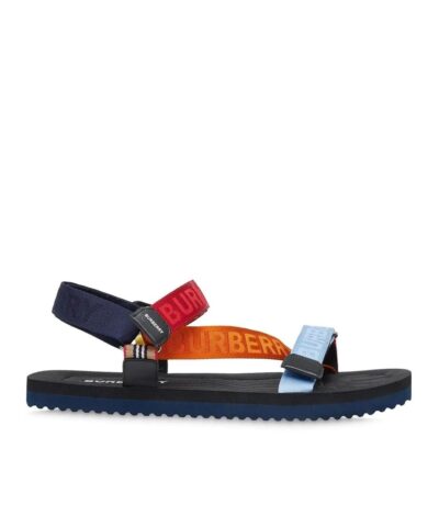 Burberry Patterson Colorblock Logo Sport Sandals-20254614