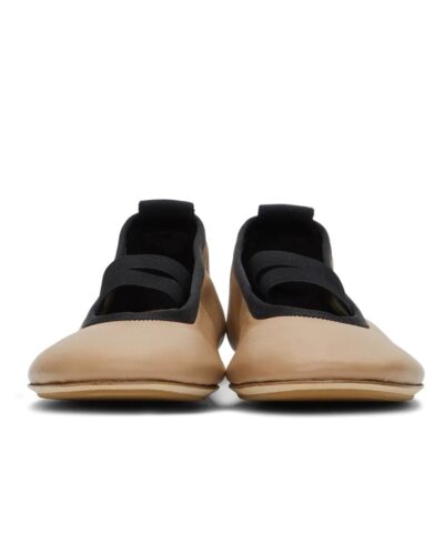 Burberry Tan Grace Ballerina Flats 20242073 1