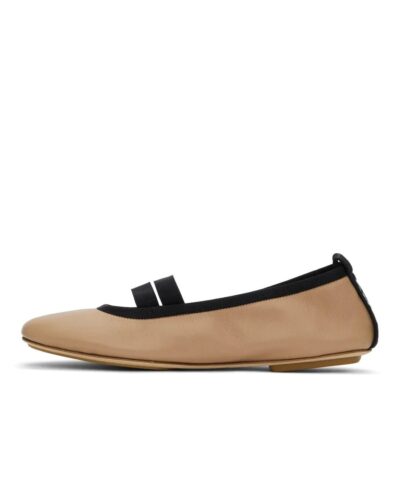 Burberry Tan Grace Ballerina Flats 20242073 2
