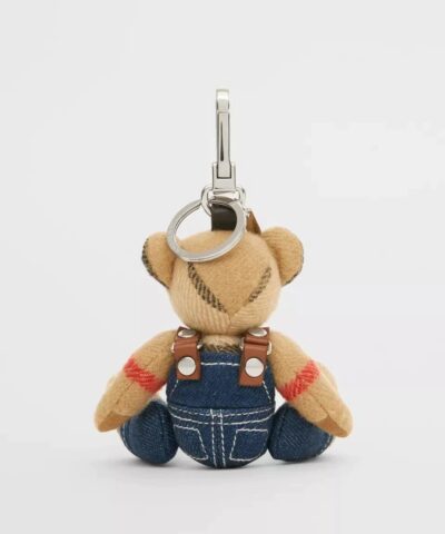 Burberry Thomas Bear Charm in Denim - Image 4