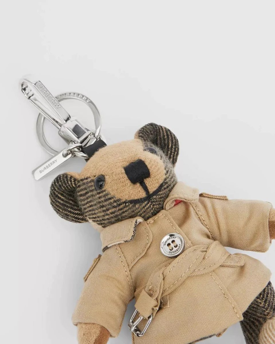Alternative view of Burberry Thomas Bear Charm in Trench Coat