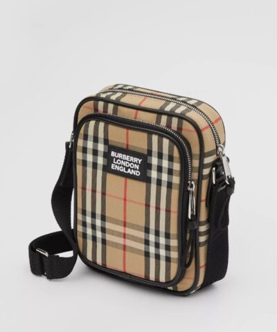 Burberry Vintage Check and Leather Crossbody Bag 20225651 2