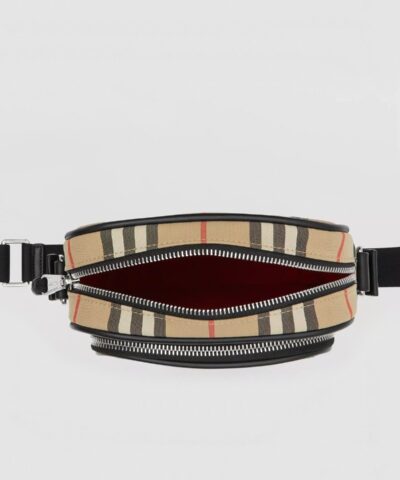 Burberry Vintage Check and Leather Crossbody Bag 20225651 4