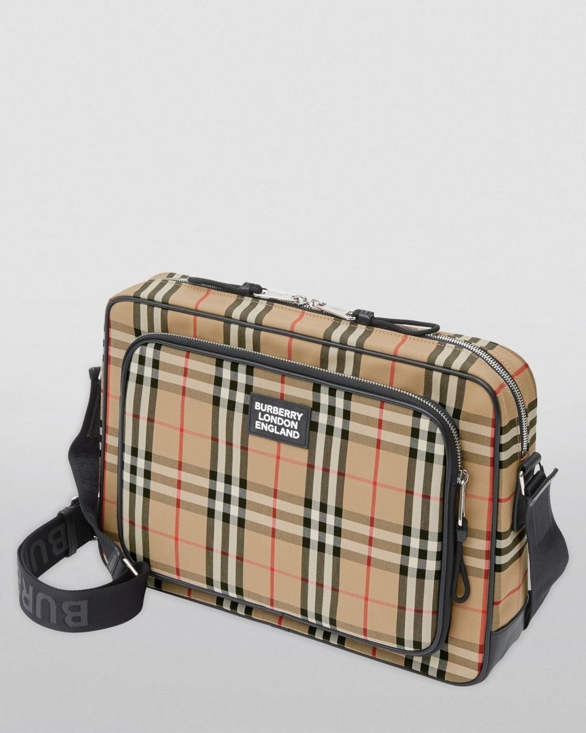 Alternative view of Burberry Vintage check messenger bag