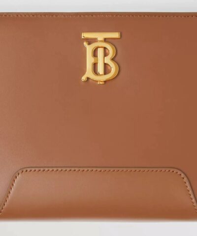 Burberry Warm Tan Leather TB Shoulder Bag 20246408 1