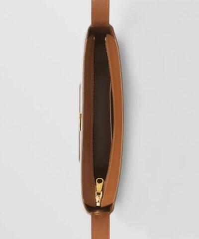 Burberry Warm Tan Leather TB Shoulder Bag 20246408 2