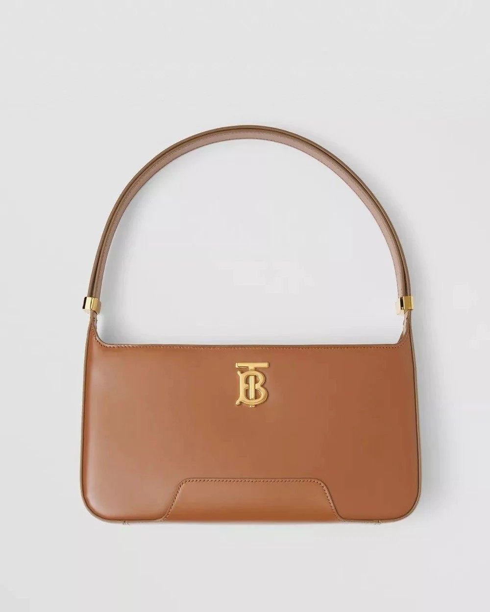 Burberry Warm Tan Leather TB Shoulder Bag-20246408