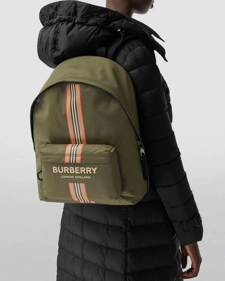 Alternative view of Burberry Women's Econyl Icon Stripe Backpack
