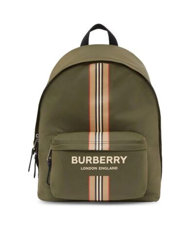 Burberry Women's Econyl Icon Stripe Backpack-20241389