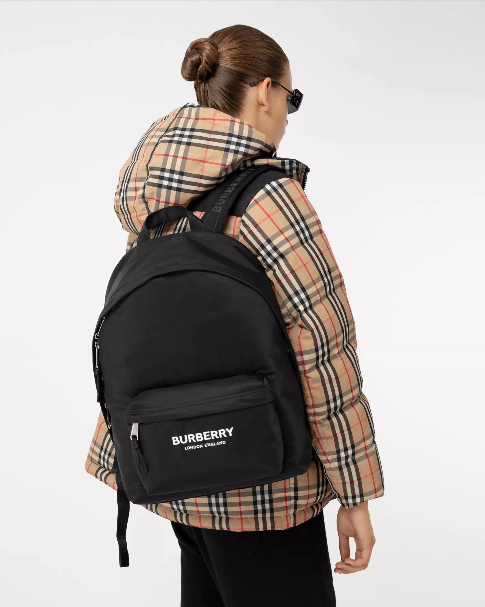Alternative view of Burberry Women's Logo Print Nylon Backpack
