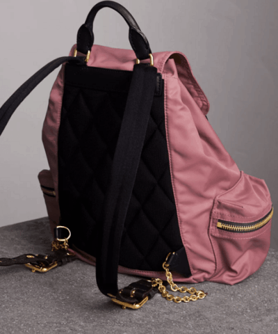 Buryerry Medium Rucksack in Technical Nylon and Leather 20225683 2
