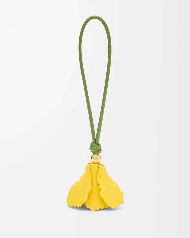 Alternative view of Loewe Tulip Charm in Classic Calfskin