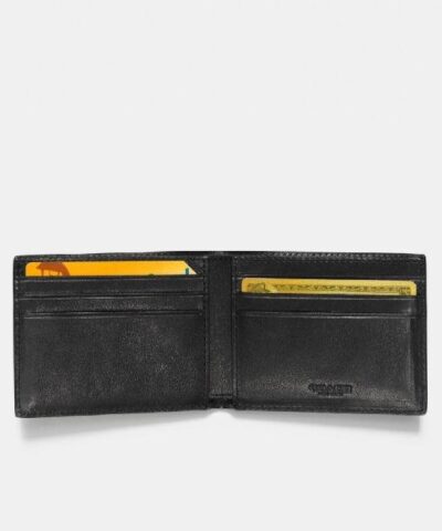 COACH 75308 Mens Varsity Stripe Slim Leather Wallet 20227730 1
