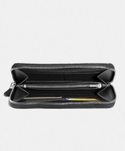 Coach Accordion Zip Wallet In Signature Jacquard 20223801 3