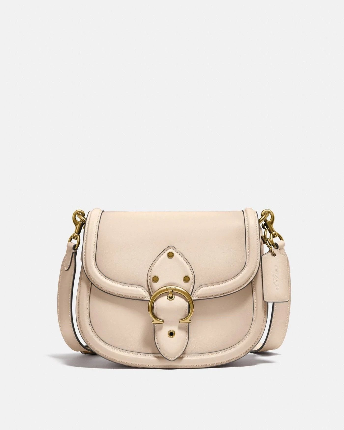 Coach Beat Saddle Bag, Ivory-20253297