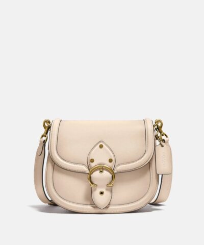 Coach Beat Saddle Bag, Ivory-20253298