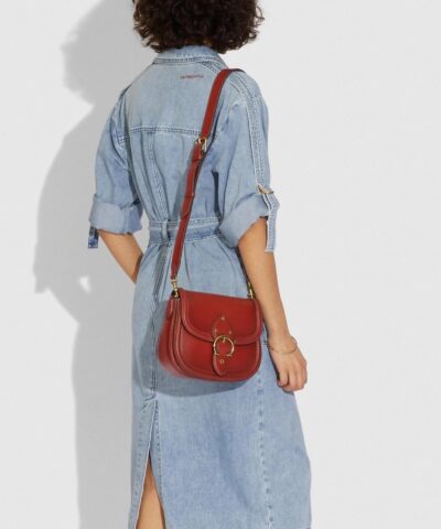 Coach Beat Saddle Bag PewterNatural 20253291 3