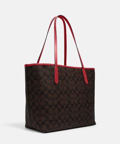 Coach City Tote In Signature Canvas 20237801 1