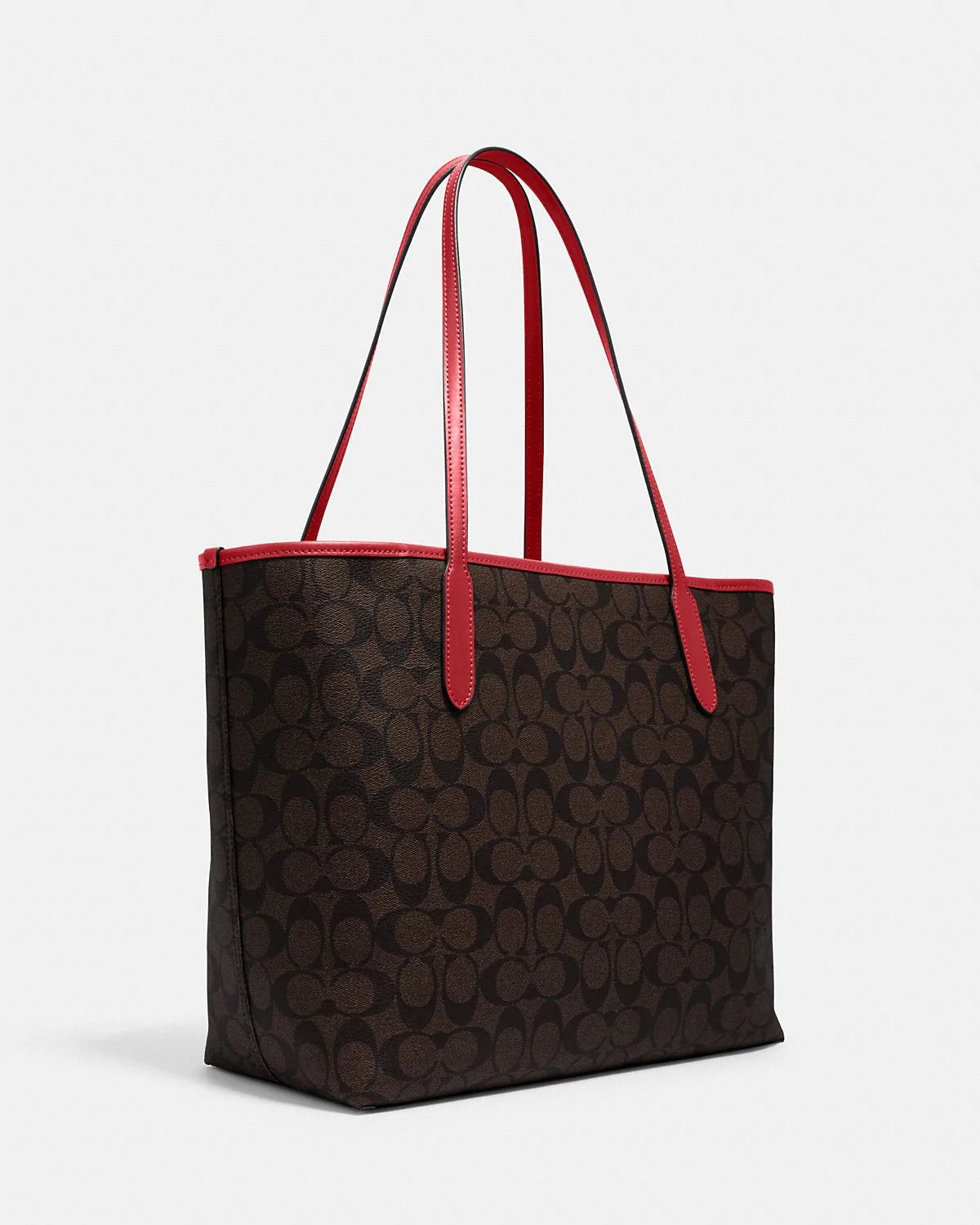 Alternative view of Coach City Tote In Signature Canvas