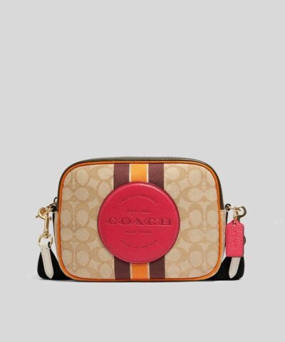 Coach Dempsey Camera Bag In Signature Jacquard With Stripe And Coach Patch 20257411 1