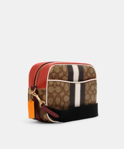 Coach Dempsey Camera Bag In Signature Jacquard With Stripe And Coach Patch 20257411 2