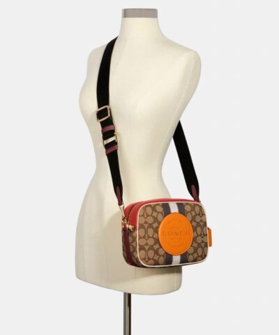 Coach Dempsey Camera Bag In Signature Jacquard With Stripe And Coach Patch 20257411 4