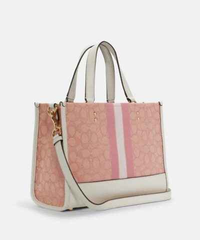 Coach Dempsey Carryall In Signature Jacquard With Coach Patch And Heart Charm 20243291 1