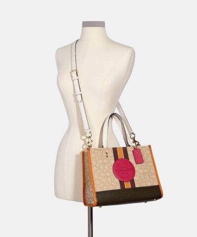 Coach Dempsey Carryall In Signature Jacquard With Stripe And Coach Patch 20257402 2