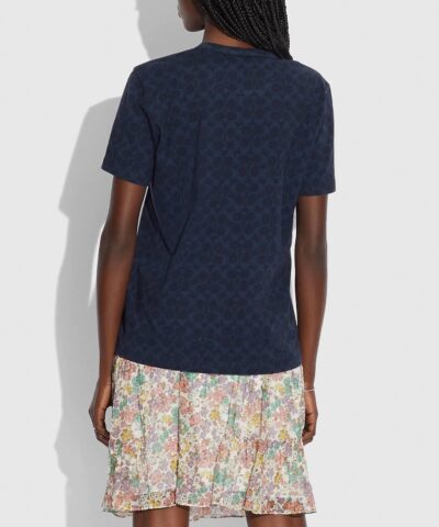 Coach Dream T Shirt In Organic Cotton 20240780 5