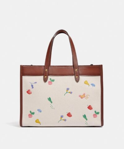 Coach Field Tote 30 With Garden Embroidery Coach Badge 20254038 4