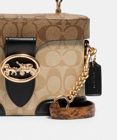 Coach Georgie Gem Crossbody In Blocked Signature Canvas 20254503 3