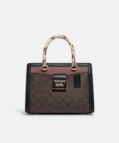 Coach Grace Carryall In Signature Canvas-20236624