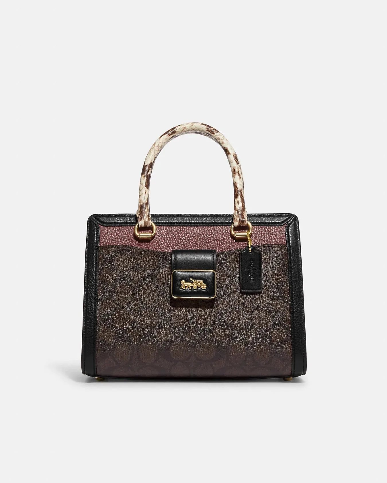 Coach Grace Carryall In Signature Canvas-20236624