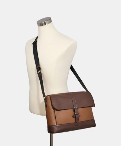 Coach Hudson Messenger In Colorblock 20250909 2