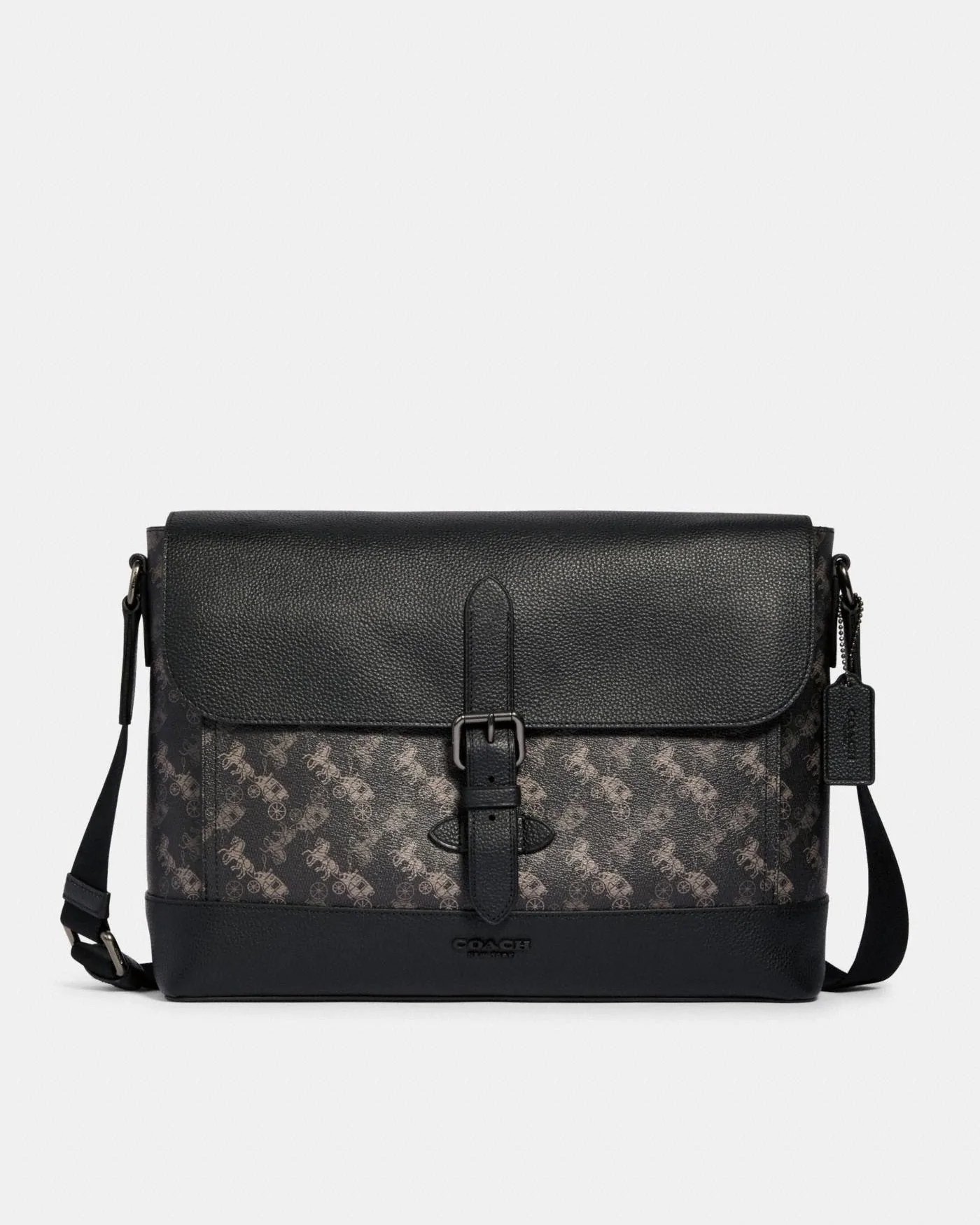 Coach Hudson Messenger With Horse And Carriage Print-20257385
