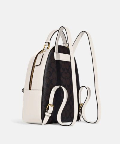 Coach Jordyn Backpack In Signature Canvas With Varsity Motif 20239078 1