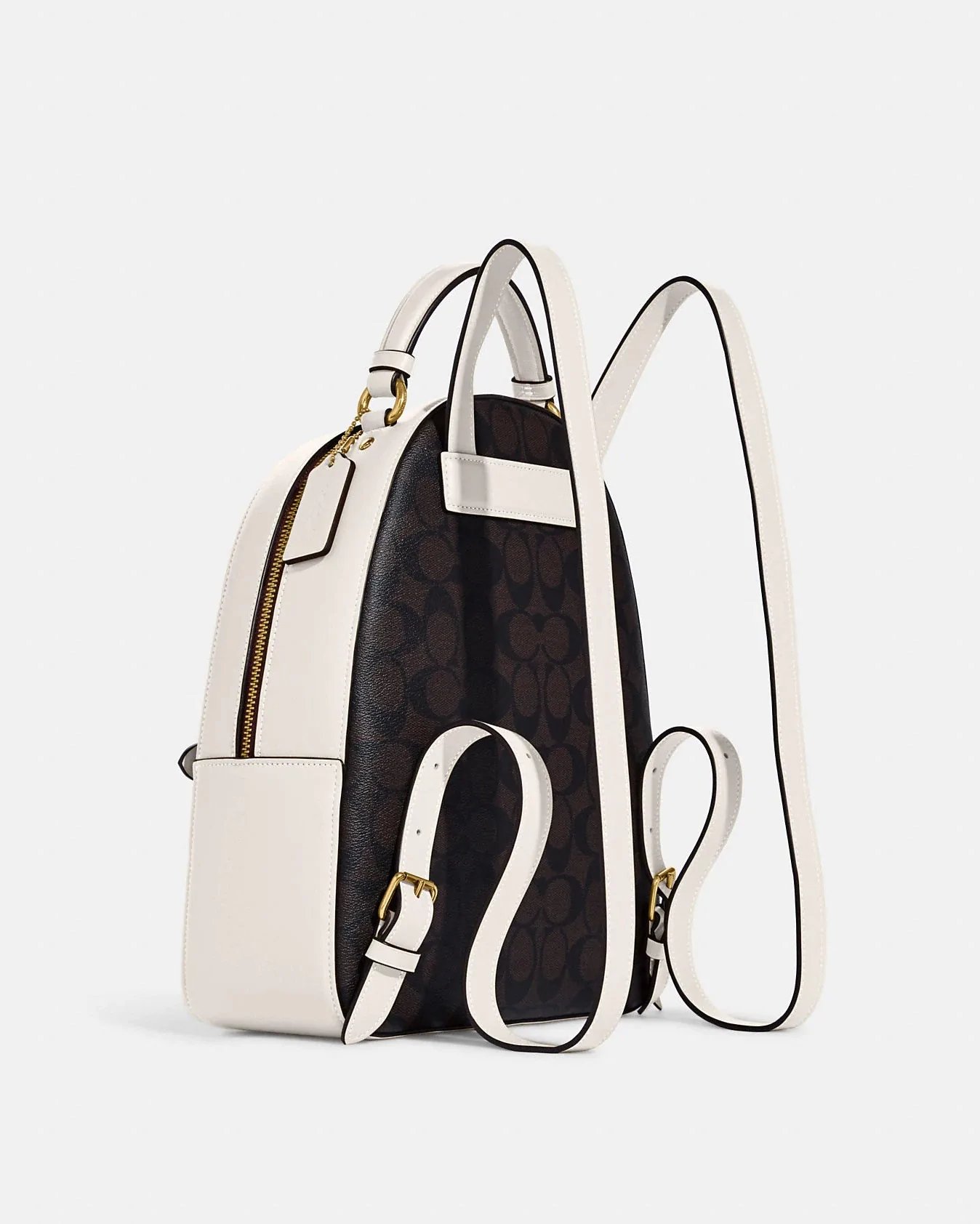 Alternative view of Coach Jordyn Backpack In Signature Canvas With Varsity Motif