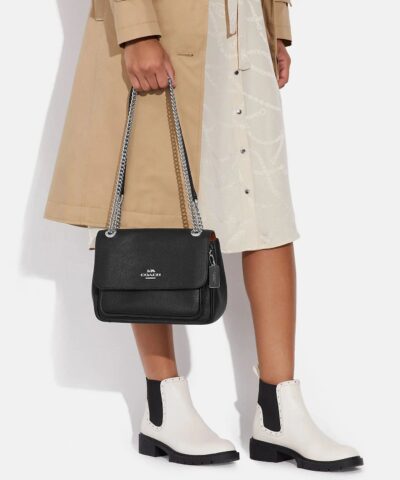 Coach Klare Crossbody 25 In SilverBlack 20236609 4