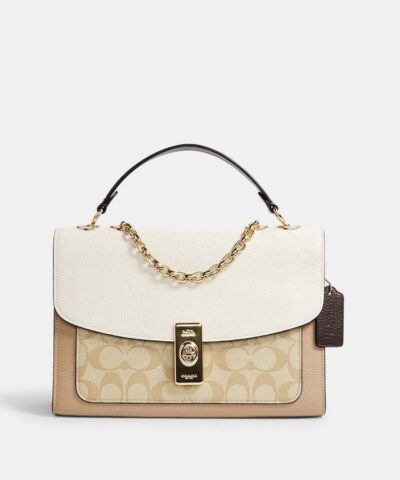Coach Lane Shoulder Bag In Colorblock Signature Canvas-20253405