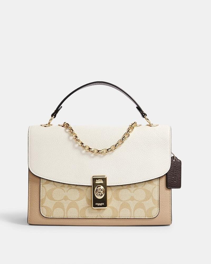 Coach Lane Shoulder Bag In Colorblock Signature Canvas-20253405
