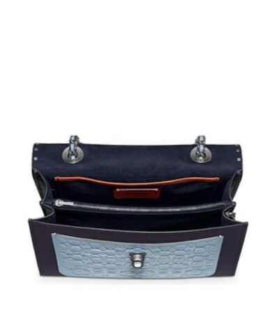 Coach Parker Shoulder Bag In Signature Leather With Rivets 20224154 3