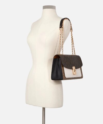 Coach Pepper Satchel In Signature Canvas 20243274 1