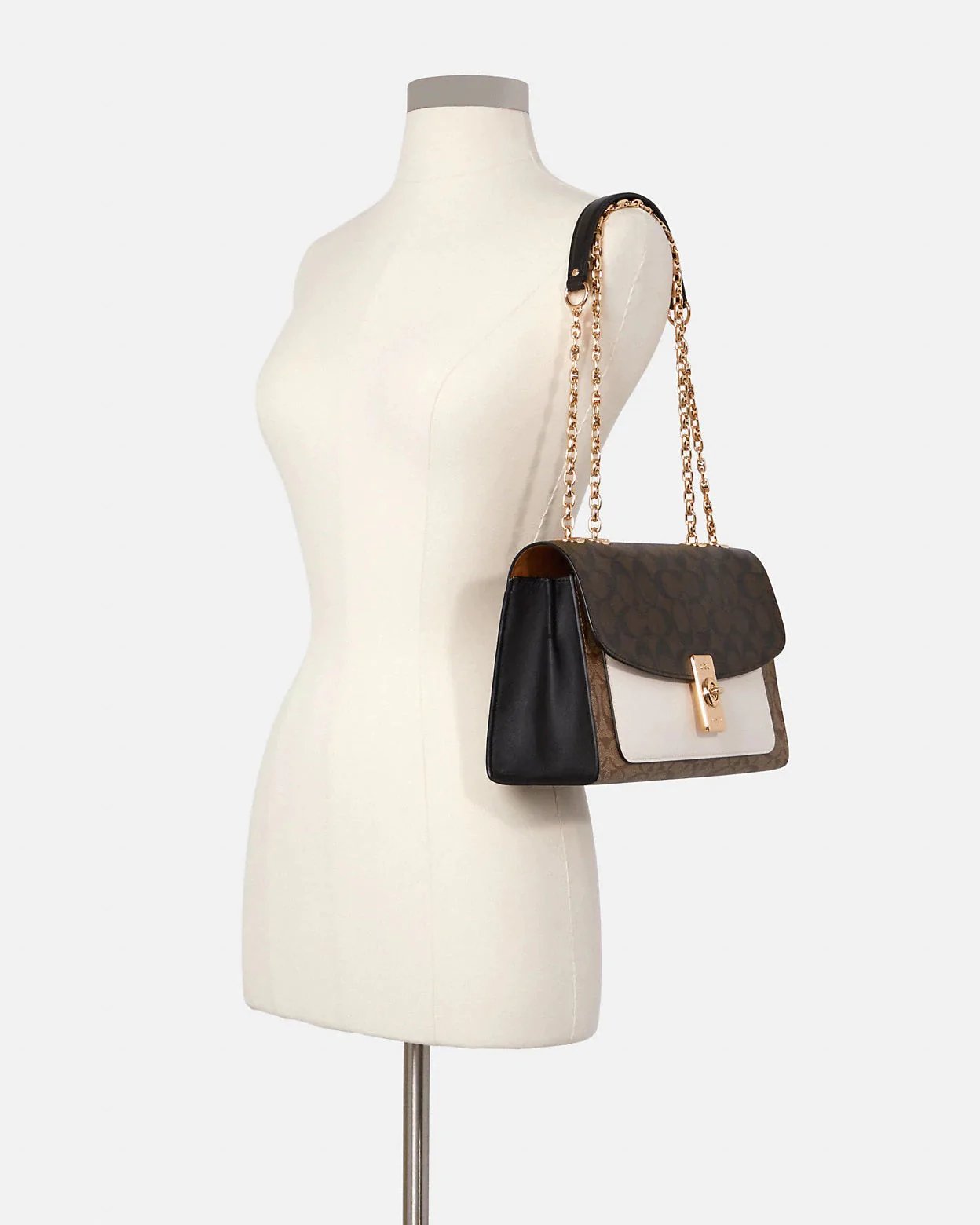 Alternative view of Coach Pepper Satchel In Signature Canvas